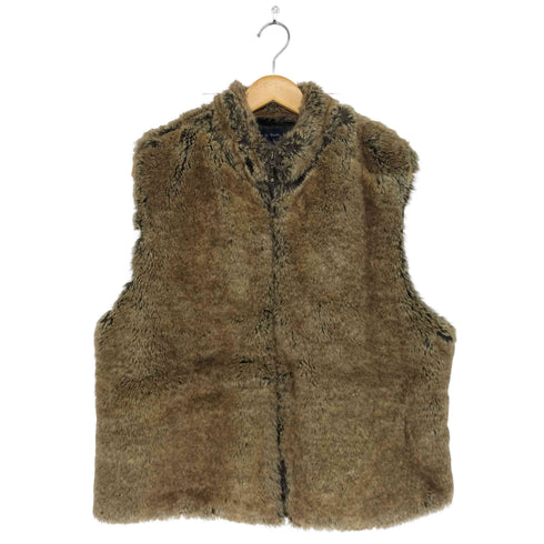 PRESTON&YORK フェイクファージップベスト レディース XL
