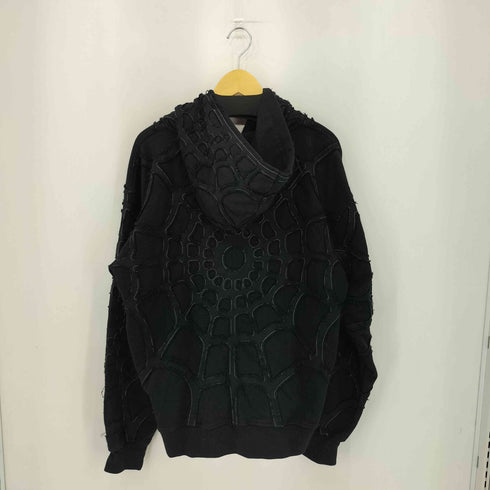 リベンジ REVENGE Spider Web Zip Up hoodie スパイダー ジップアップ パーカー メンズ import:L