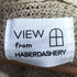 View from HABERDASHERY リネン メッシュ ワンピース レディース