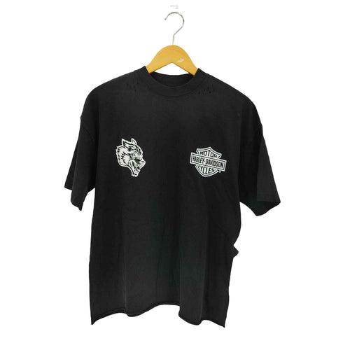 ハーレーダビッドソン HARLEY-DAVIDSON DARC SPORT Wolves Premium Oversized Tee WOLVESロゴプリント クルーネックTシャツ メンズ import:S