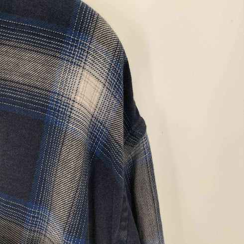 ノーティカ NAUTICA オンブレチェック オープンカラーL/S シャツ メンズ JPN:M