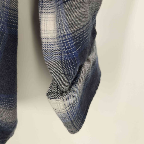 ノーティカ NAUTICA オンブレチェック オープンカラーL/S シャツ メンズ JPN:M