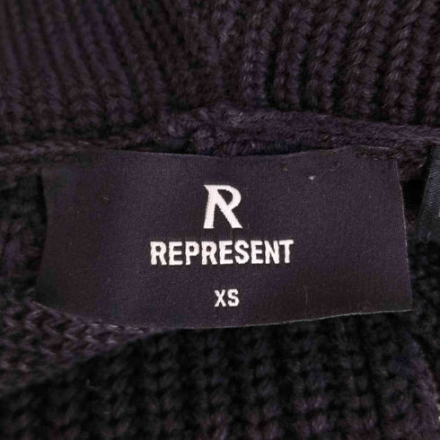 リプレゼント REPRESENT full zip hoodie ダブルジップ パーカー メンズ import:XS