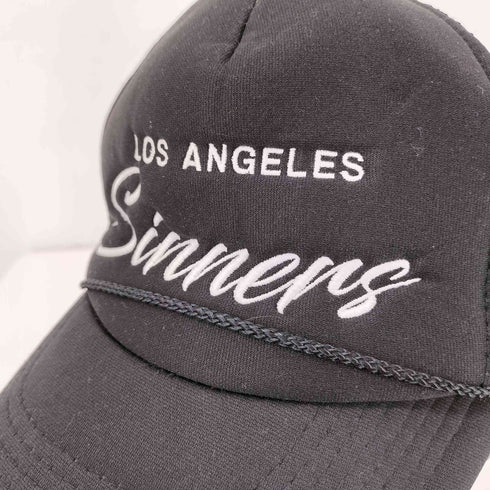 オット otto LOS ANGELES SINNERS ロゴ バッグメッシュ キャップ メンズ