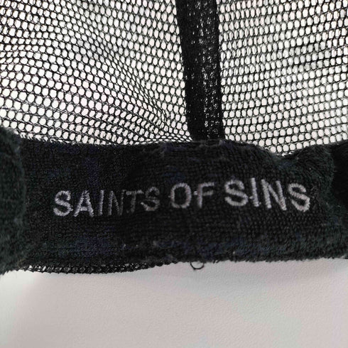 オット otto LOS ANGELES SINNERS ロゴ バッグメッシュ キャップ メンズ