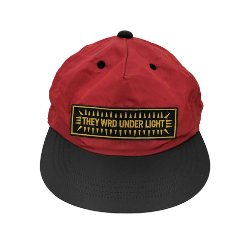ウィアード WEIRDO THEY WRD UNDER LIGHT 刺繍ロゴ キャップ メンズ