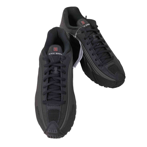 ナイキ NIKE Shox R4 Black/Bright Crimson レディース JPN:24