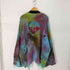 ティーモダンストリートウエア TTT_MSW Make Love Over Size Damage Knit メンズ JPN:L