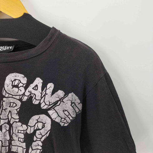 ジェレミースコット JEREMY SCOTT YOUR CAVE OR MINE クロップド 変形 カットソー Tシャツ メンズ import:S