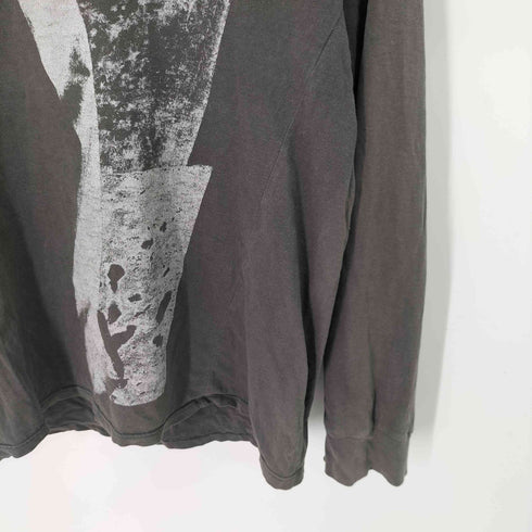 聖母マリア スカル プリント L/S カットソー ロンT メンズ