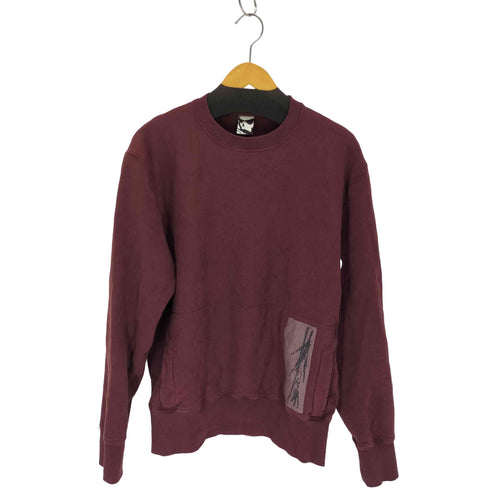 ジーアールテンケー GR10K Transcript Stoarage Unbrushed Crewneck Sweatshirt メンズ import:M