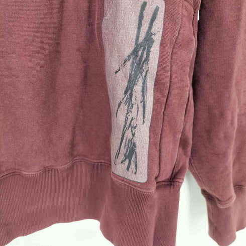 ジーアールテンケー GR10K Transcript Stoarage Unbrushed Crewneck Sweatshirt メンズ import:M