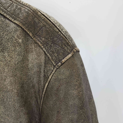 エルエルビーン L.L.Bean 70s-80s USA製 Thinsulate SCOVILLファスナー ラムレザー A2フライトジャケット メンズ 40
