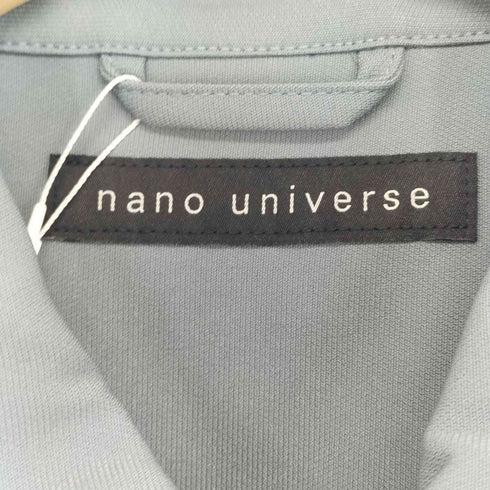 ナノユニバース NANO universe リングドットワイドシャツ 半袖 メンズ JPN:M