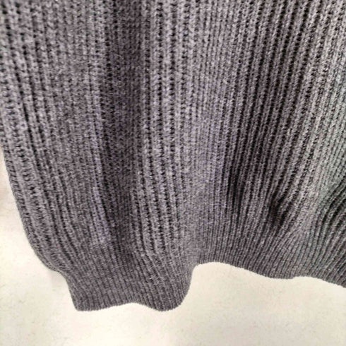 ナノユニバース NANO universe ベーシック畦編みタートルニット メンズ JPN:S