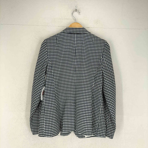 バナナリパブリック BANANA REPUBLIC チェック柄テーラードジャケット レディース US:6