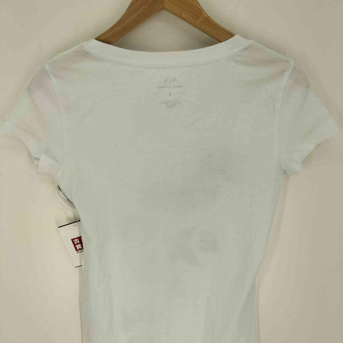 アルマーニエクスチェンジ ARMANI EXCHANGE プリントUネックTシャツ Y2K レディース import:S