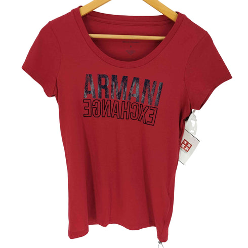 アルマーニエクスチェンジ ARMANI EXCHANGE プリントUネックT-Shirt メンズ import:S