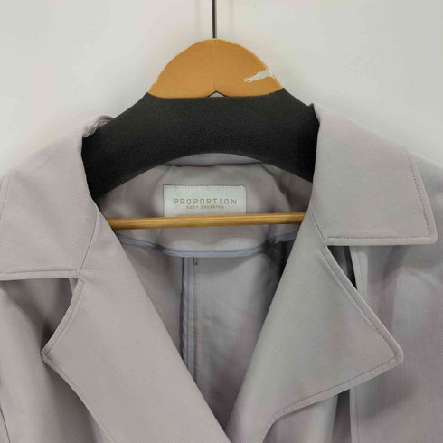プロポーションバイボディードレッシング PROPORTION BODY DRESSING ボリュームスリーブとろみトレンチコート レディース JPN:M