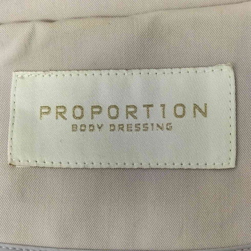 プロポーションバイボディードレッシング PROPORTION BODY DRESSING ボリュームスリーブとろみトレンチコート レディース JPN:M