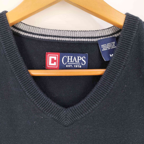 チャップス CHAPS コットンニットベスト メンズ import:M