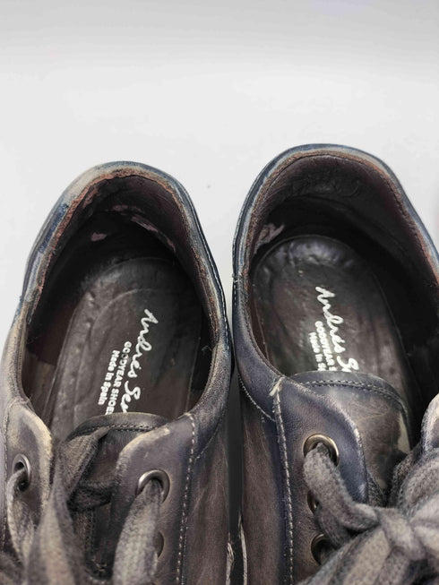 andres sendra vibramソール レザースニーカー メンズ EUR:40