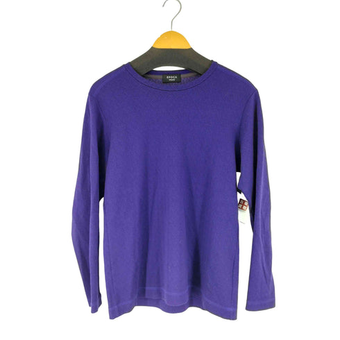 エポカウォモ Epoca uomo ヘリンボーン柄 クルーネック Tシャツ メンズ 46