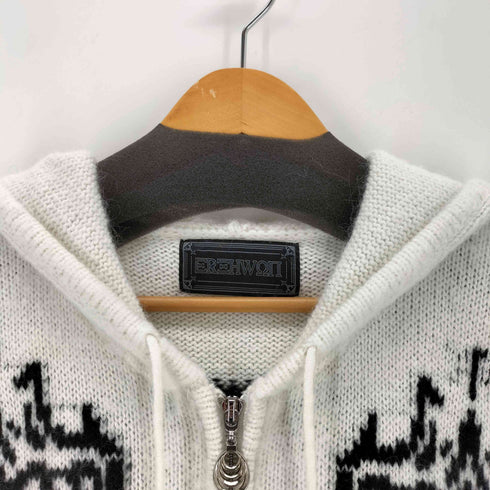 エレウォン Erehwon Studio THE SACRED TREE MOHAIR ZIP HOODIE メンズ import:L