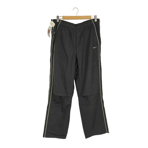 ナイキ NIKE 00S グレータグ スウッシュ パイピング ワイド ナイロン イージーパンツ メンズ import:XL
