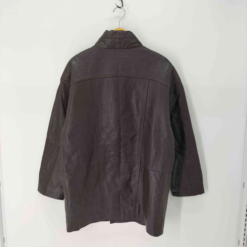 PALOMINO 本革 羊革 ラムレザー ショールカラー レザー ジャケット 裏地ペイズリー柄 メンズ M