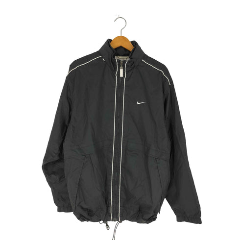 ナイキ NIKE 00S グレータグ スウッシュ フードパッカブル パイピング ナイロンジャケット メンズ import:XL
