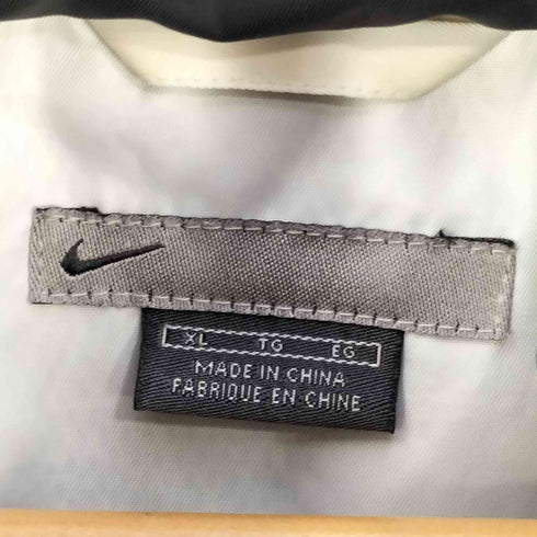ナイキ NIKE 00S グレータグ スウッシュ フードパッカブル パイピング ナイロンジャケット メンズ import:XL