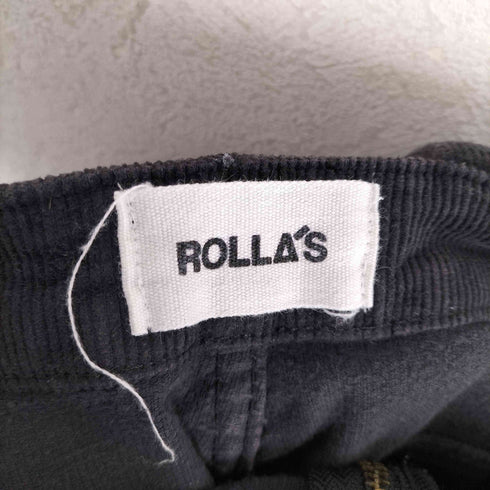 ROLLA'S フロントジップコーデュロイフレアオーバーオール レディース 27