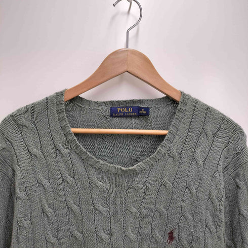 ポロラルフローレン POLO RALPH LAUREN ケーブル ニット メンズ JPN:M