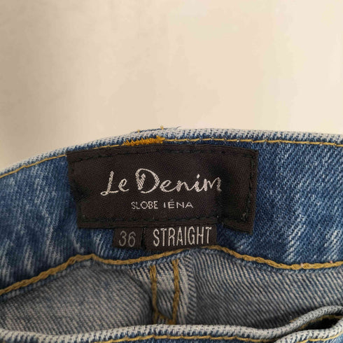 スローブイエナ SLOBE IENA LE DENIM ストレートデニムパンツ レディース 36