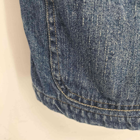 PIANCAVALLO 中綿キルティング デニムカバーオール メンズ