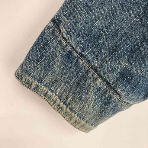 PIANCAVALLO 中綿キルティング デニムカバーオール メンズ