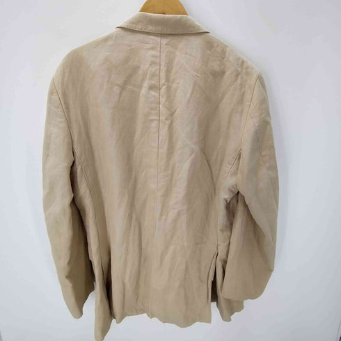 ブルックスブラザーズ 346 BROOKS BROTHERS 裏地背抜き コットン リネン 2B テーラード ジャケット サイドベンツ メンズ import:M