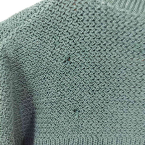 エルエルビーン L.L.Bean 80S USA製 ヘンリーネック コットンニット セーター メンズ L