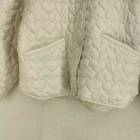 ザラ ZARA ハートキルティングジャケット レディース import:S