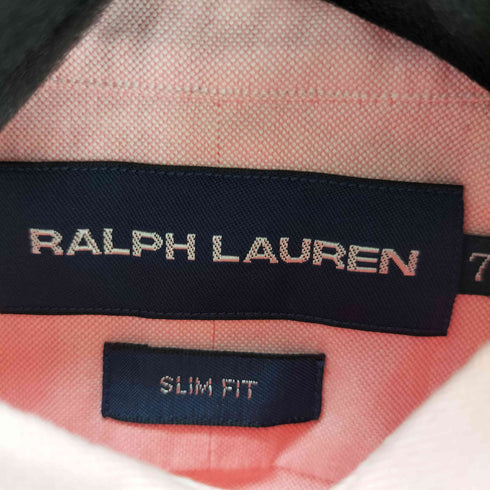 ラルフローレン RALPH LAUREN SLIM FIT ポニー刺繍 ボタンダウンシャツ レディース JPN:7号