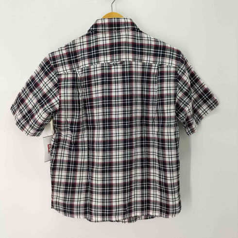 エルエルビーン L.L.Bean タータンチェック コットン 半袖 シャツ メンズ import:XS