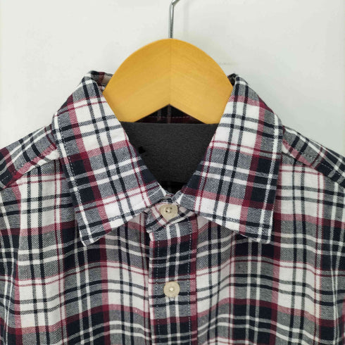 エルエルビーン L.L.Bean タータンチェック コットン 半袖 シャツ メンズ import:XS