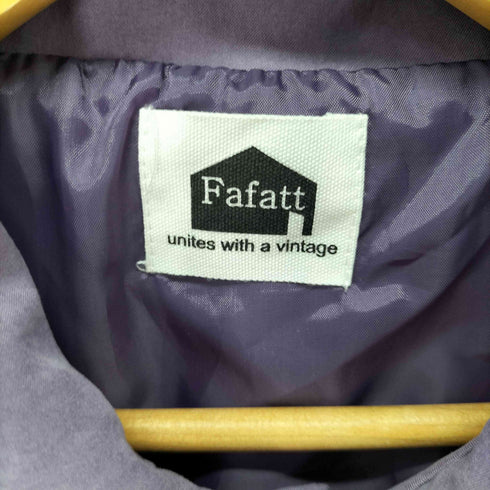 ファーファット FAFATT ピーチスキン 短丈 クロップド ジップアップ ジャケット レディース