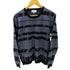 カルバンクライン CALVIN KLEIN 総柄 コットン ウール ニット セーター メンズ import:L