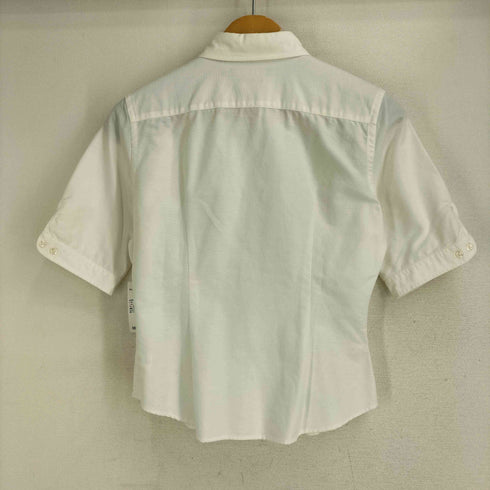 ラルフローレン RALPH LAUREN SUPER SLIM FIT スモールポニー刺繍 S/S BD シャツ レディース JPN:13号
