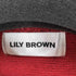 リリーブラウン Lily Brown ラメニットワンピース レディース ONE SIZE