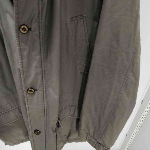 バーバリーズ BURBERRYS 90S 裏地キルティングノバチェック アクションプリーツ ジャケット メンズ import:L