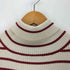 ノップデノッド nop de nod ハイネックボーダーニット レディース import:M