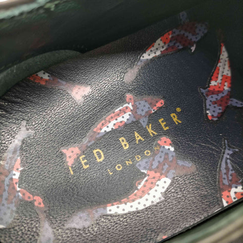 テッドベーカー TED BAKER ポルトガル製 レザー スニーカー vibramソール メンズ